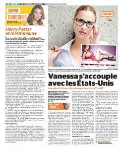 Journal de Montreal - 29 Septembre 2014